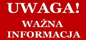 uwaga wazna informacja