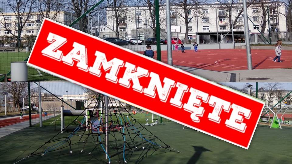 boisko zamkniete