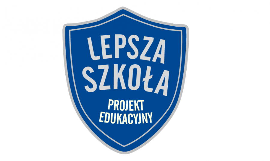 Grafika przedstawiająca logo projektu Lepsza szkoła